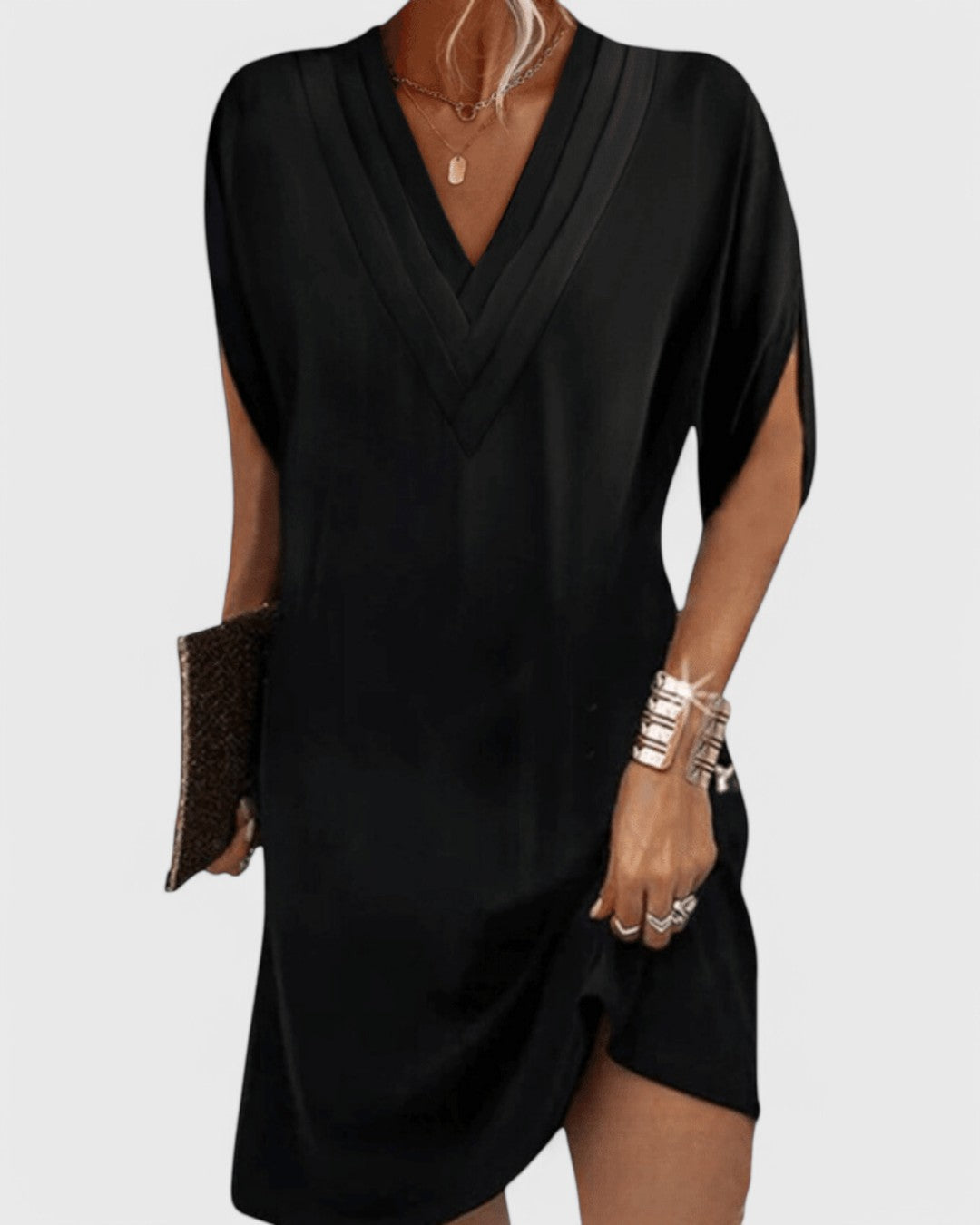 Annika™ | Elegant smickrande klänning