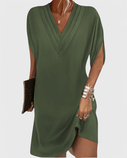 Annika™ | Elegant smickrande klänning