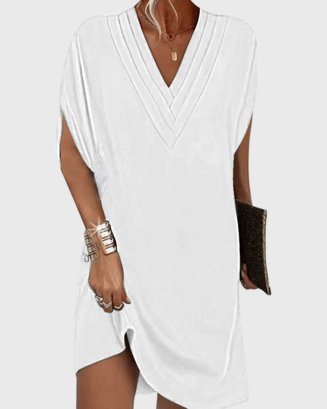 Annika™ | Elegant smickrande klänning