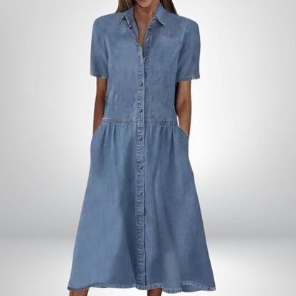 Sofia® | Stilren denimklänning