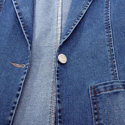 Sofia® | Stilfull denimblazer för kvinnor