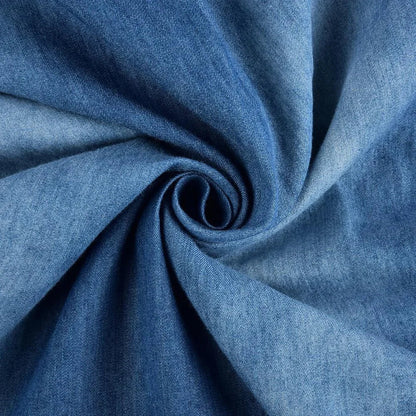 Sofia™ | Avslappnad denim sommarklänning