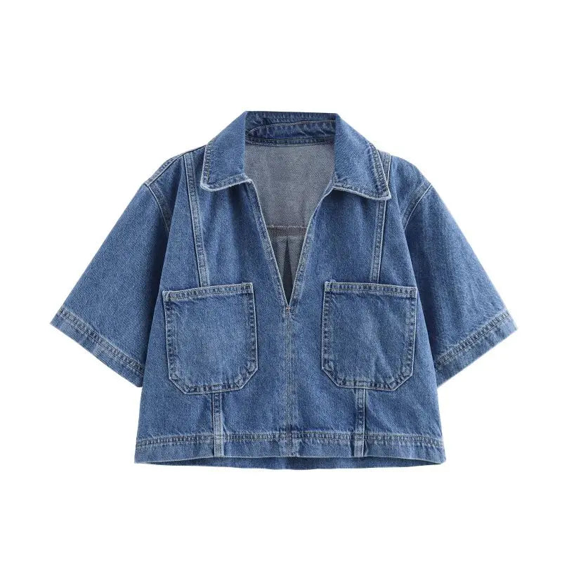 Sofia® | V-ringad denimset
