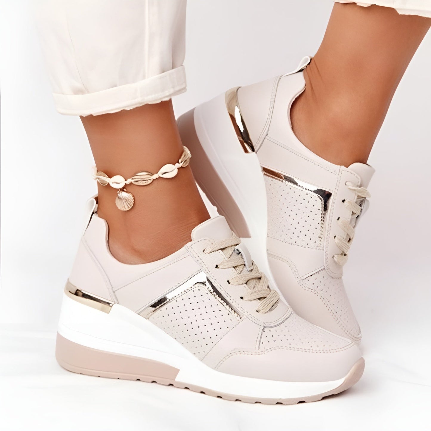 Maja Sneaker™ | Stilfulla ortopediska sneakers för kvinnor