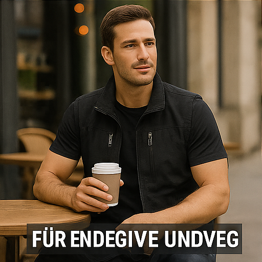 Olof™ | Andningsbar Cargo Bodywarmer med Flera Fickor
